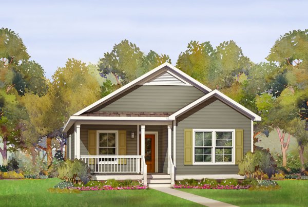 deerwood modular home rendering