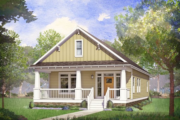 whitney lake modular home rendering