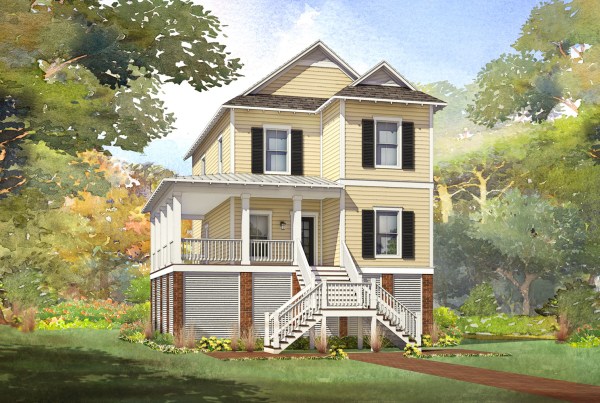 cedar ridge modular home rendering