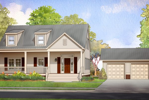 summerville modular home rendering